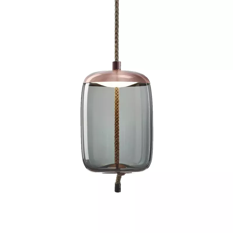 

Подвесной светильник Delight Collection Knot 9966P/B copper/blue