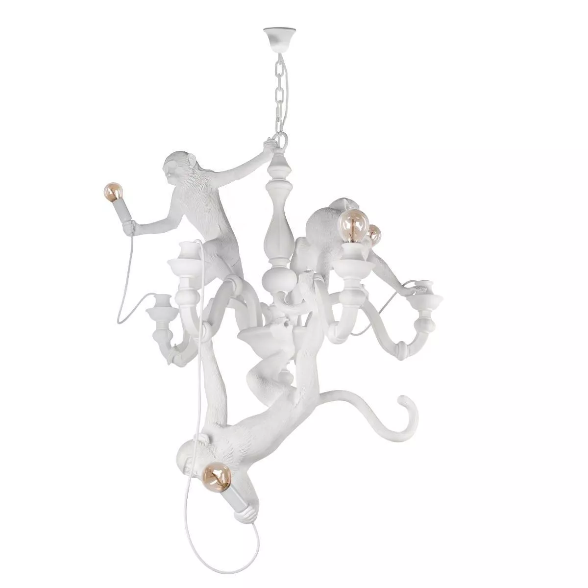 

Подвесная люстра Loft IT Monkey 10314 White