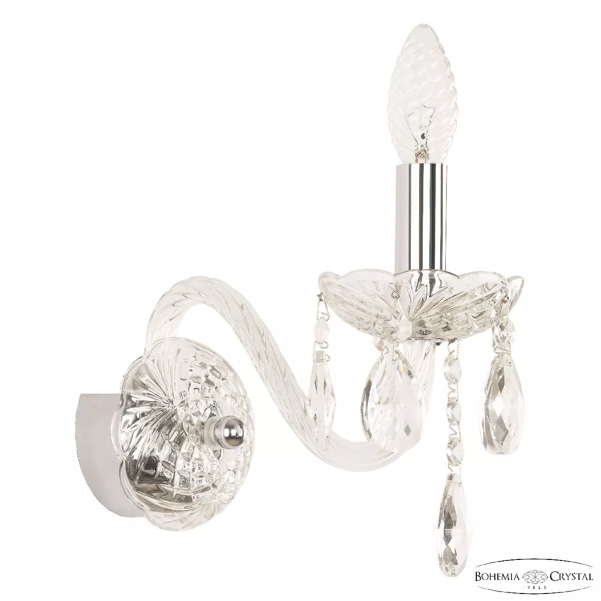 

Бра Bohemia Ivele Crystal 101B/1/165 Ni