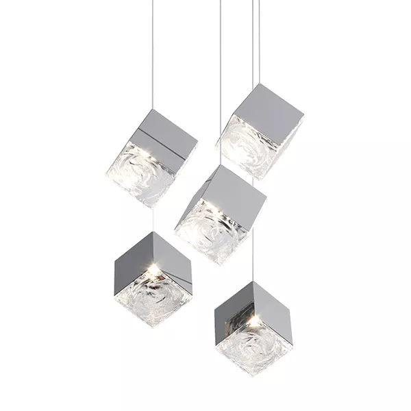 

Подвесной светильник Delight Collection Pyrite 10301P/5 silver