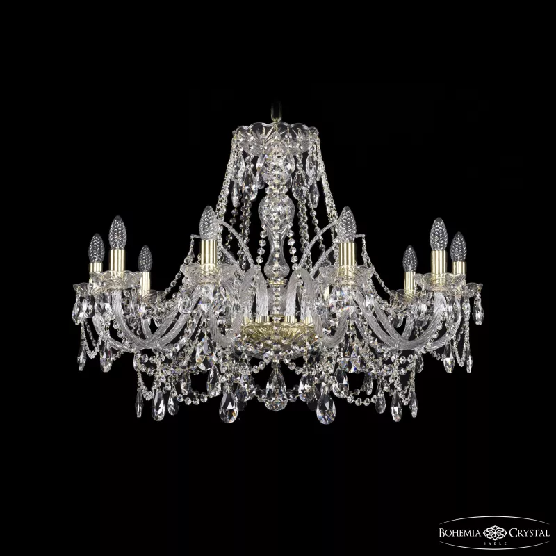 

Подвесная люстра Bohemia Ivele Crystal 1411/10/300 G