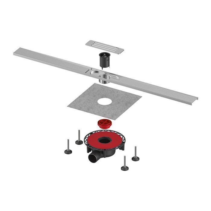 

Комплект подрезного дренажного профиля TECElineo