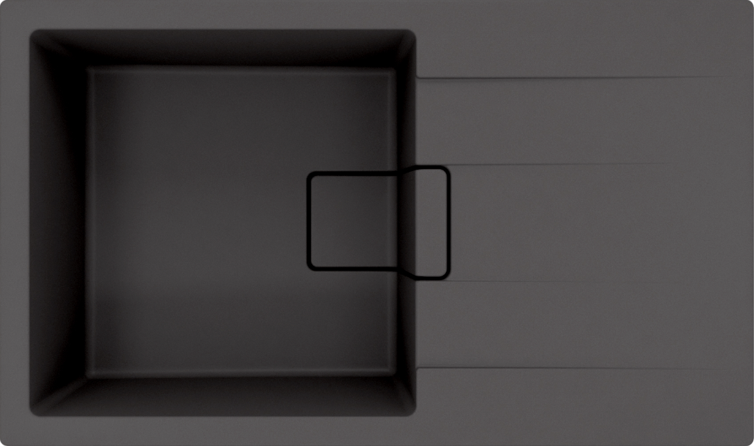 

Мойка кухонная Florentina Ривьера 860 антрацит