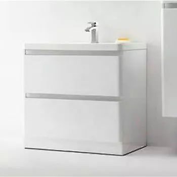 

Тумба с раковиной BelBagno Energia-N 60 bianco lucido напольная, Белый