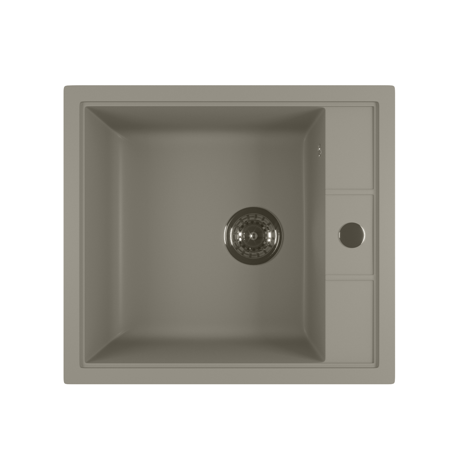 

Мойка из искусственного мрамора MIXLINE ML-GM28 44,5x50 (533506)