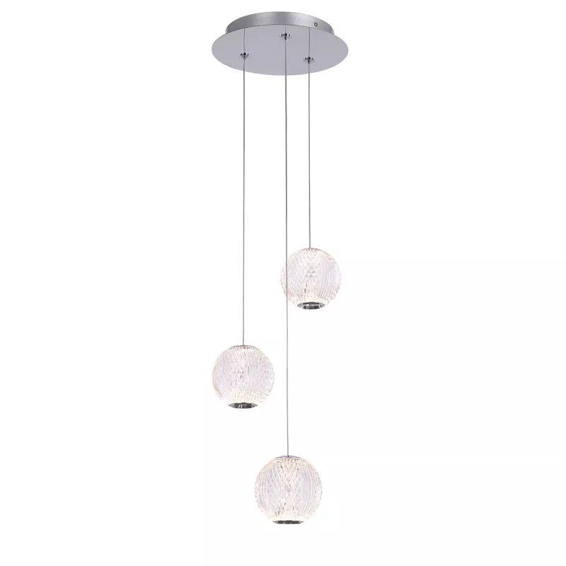 

Подвесной светильник Delight Collection MD20001012 MD20001012-3A chrome