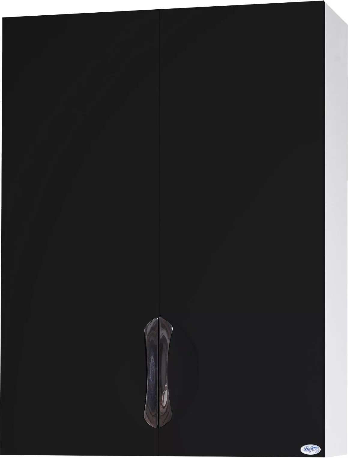 Шкаф Bellezza Лагуна 60 черный, размер 60, цвет черно-белый 4642109180045 - фото 1