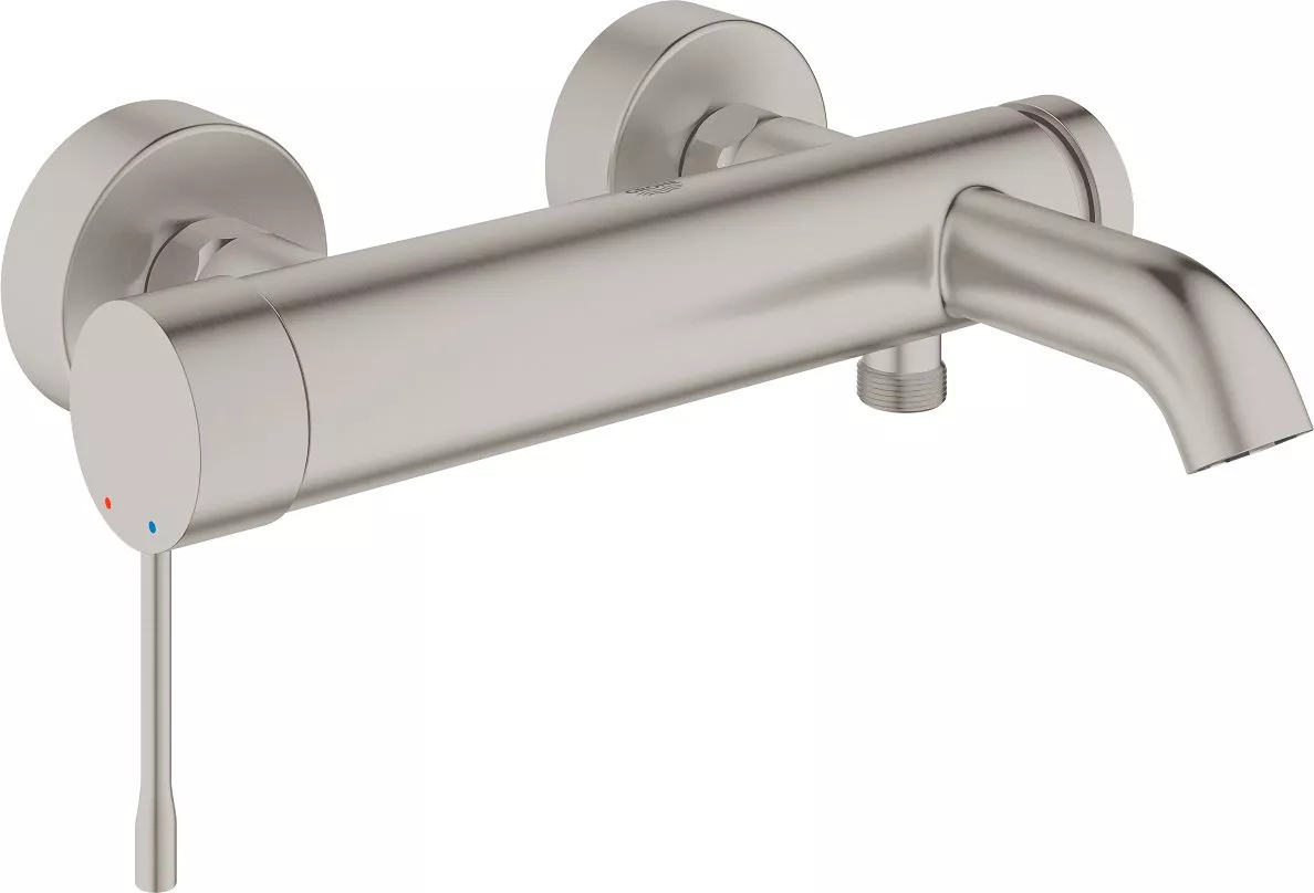 

Смеситель Grohe Essence New 33624DC1 для ванны с душем, суперсталь