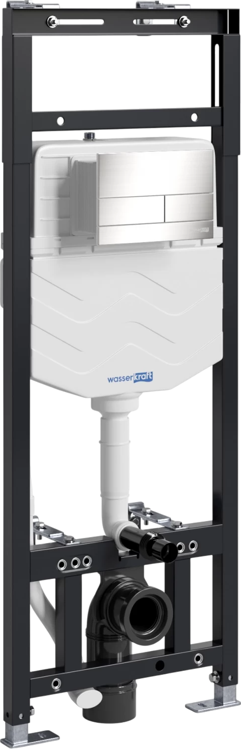 

Система инсталляции для унитазов Wasserkraft Alme 15TLT.010.ME.BN04 с кнопкой смыва никель