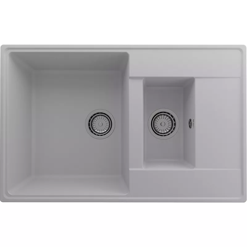 

Мойка кухонная Ulgran Quartz Prima 78 серый