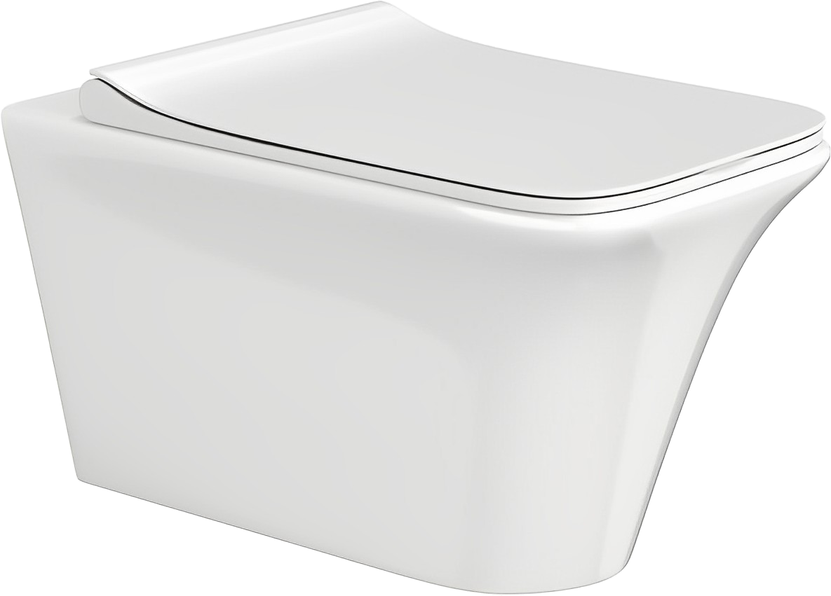 

Унитаз подвесной Cerutti Spa Nivolet Aria 9034 безободковый, с микролифтом