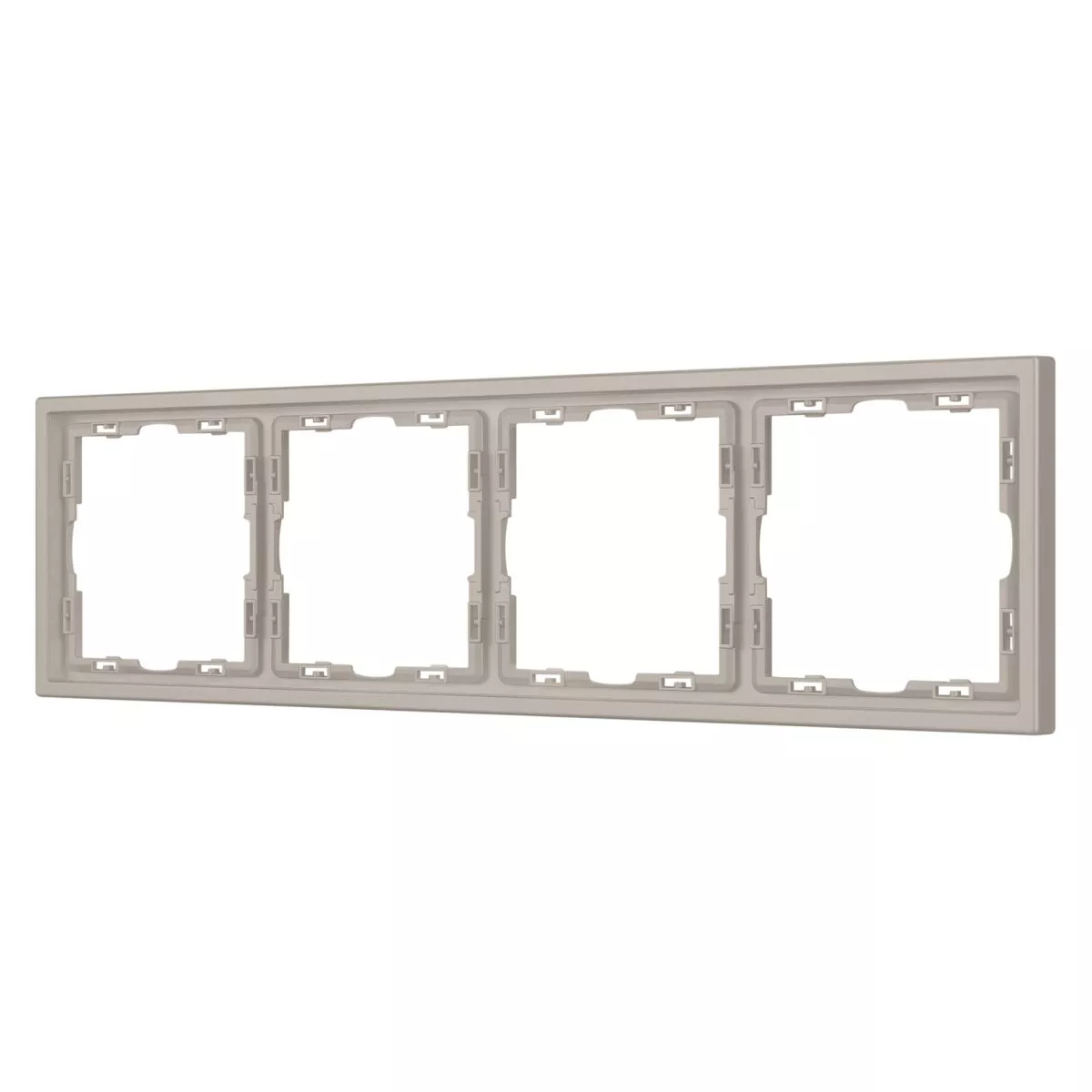 

Рамка пластиковая Arlight FRM-NOBE-SFPL-4-CA 059460