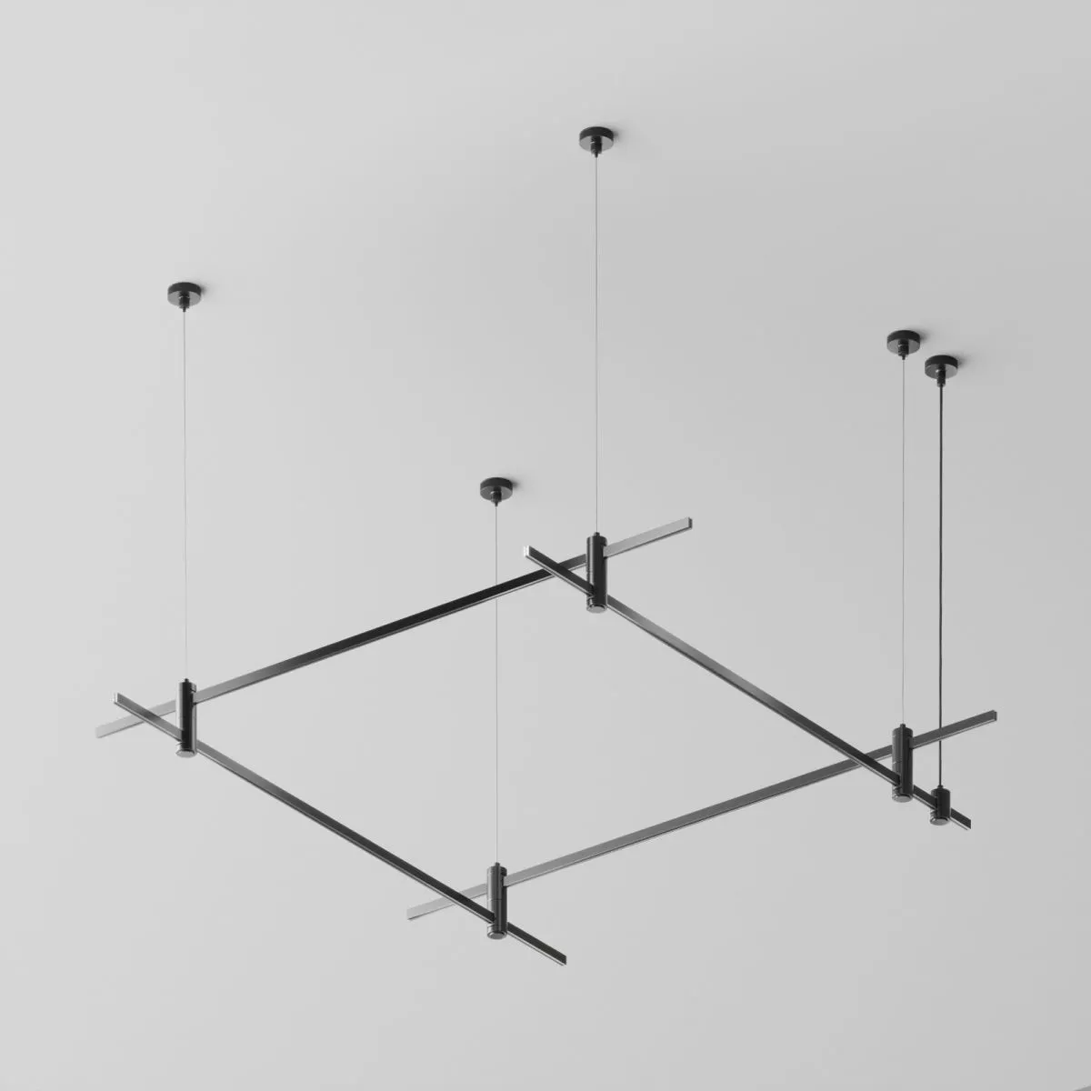 

Основание на тросовых подвесах Hang для трековых светильников Maytoni Technical Flarity TFC-Flar-H04-B