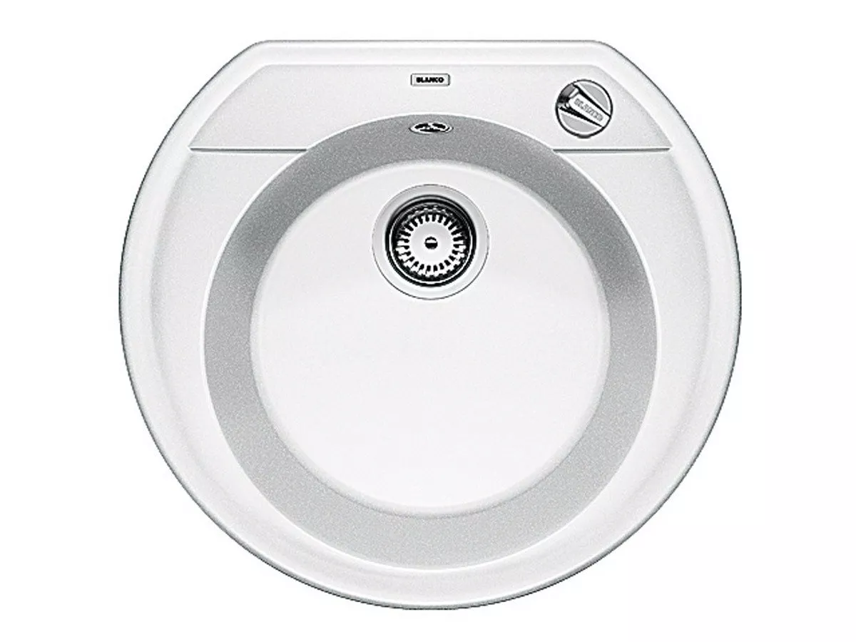 

Мойка из гранита Blanco Rondoval белый (515671)