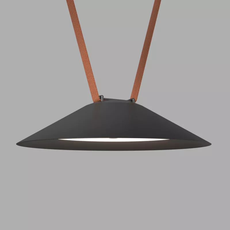 

Трековый однофазный светильник Denkirs Belty flow DK5664-BK
