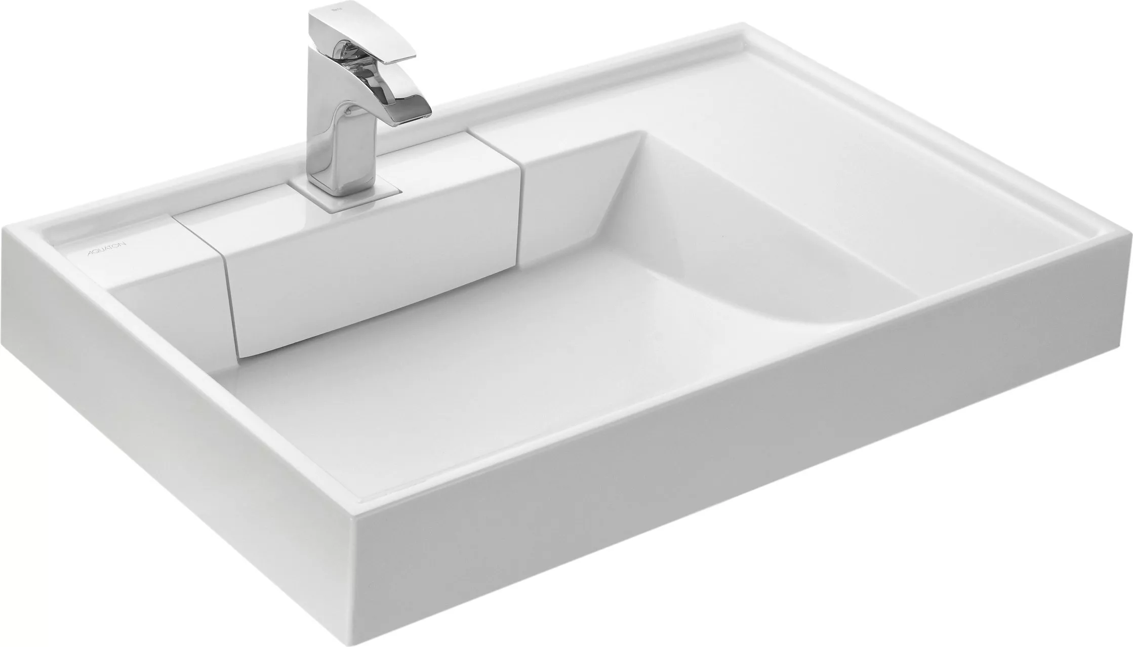 

Раковина Aquaton Рейн 80 L, Белый