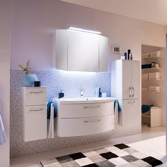

Pelipal Cassca База под раковину 990*480*500, 2 выдвижных ящика, конструкция корпуса COMFORT- цвет бел глянец, цвет фронта - белый высокоглянцевый