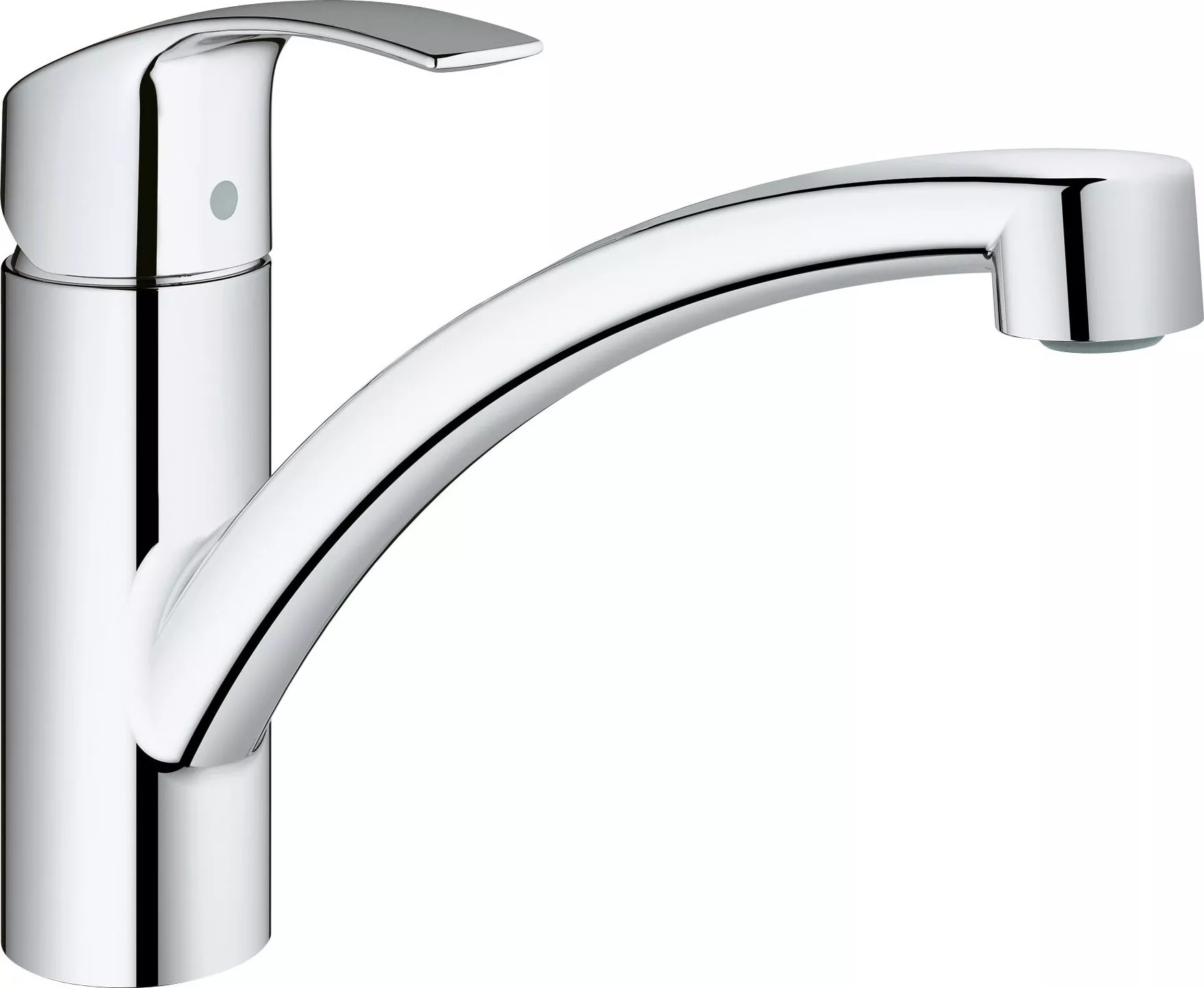 Смеситель для кухонной мойки Grohe Eurosmart 2015 хром (30260002), цвет серый - фото 1