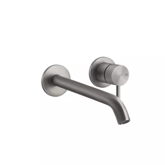 

GESSI 316 Встраиваемый смеситель с изливом 200-170мм (внешние части), цвет: steel brushed