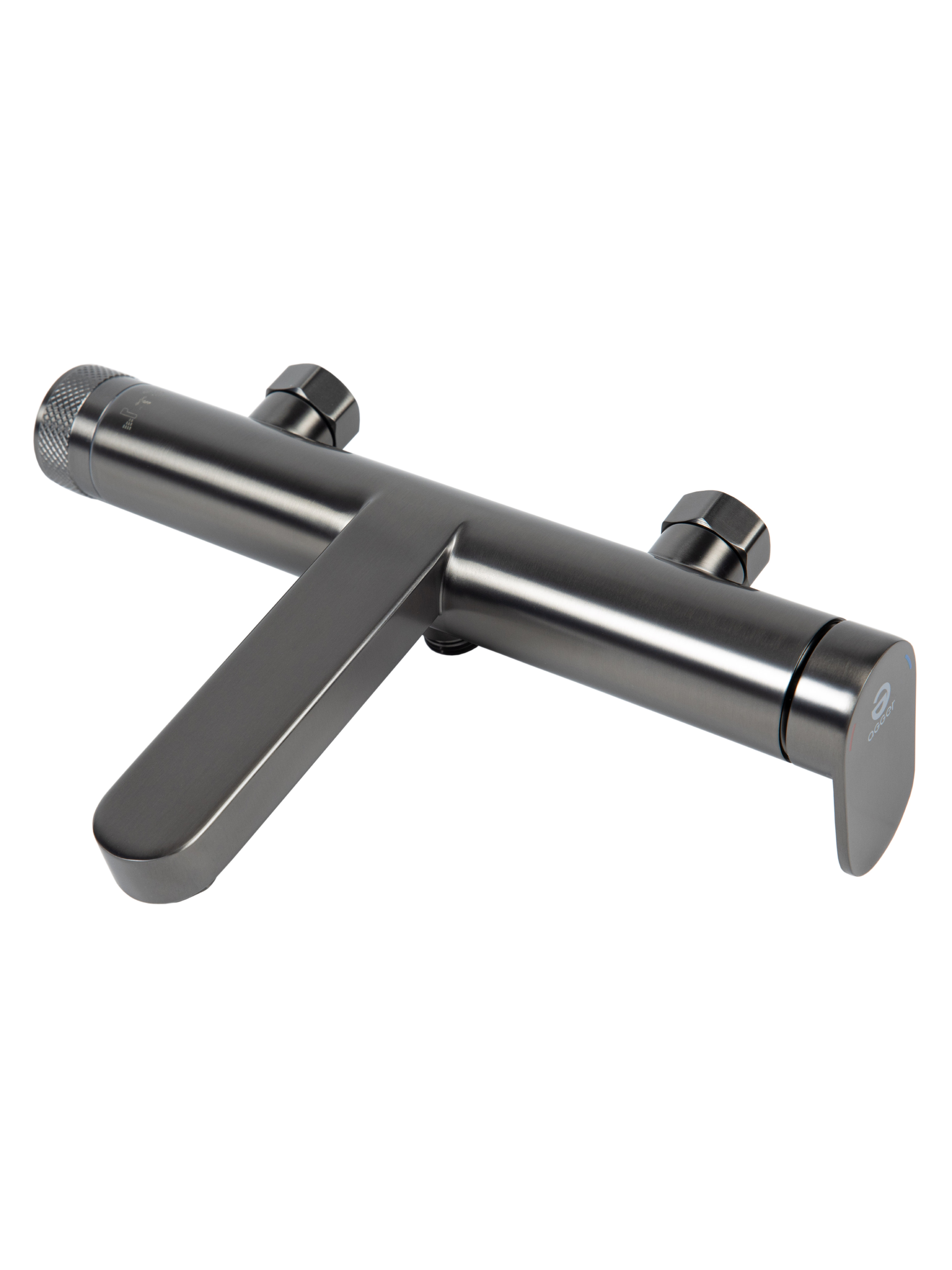 

Смеситель для ванны с душем Agger Свит A2710055 оружейная сталь матовая