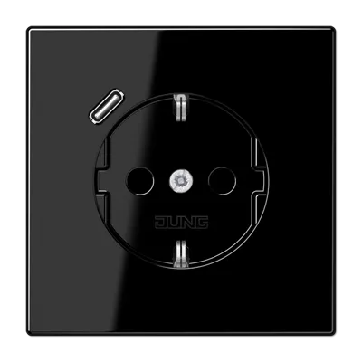 

Розетка 2K+З USB Typ C Jung LS1520-18CSW