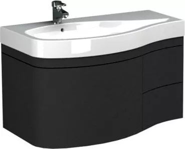 

Тумба для комплекта Aquanet Опера 1-115 черная с ящиком L