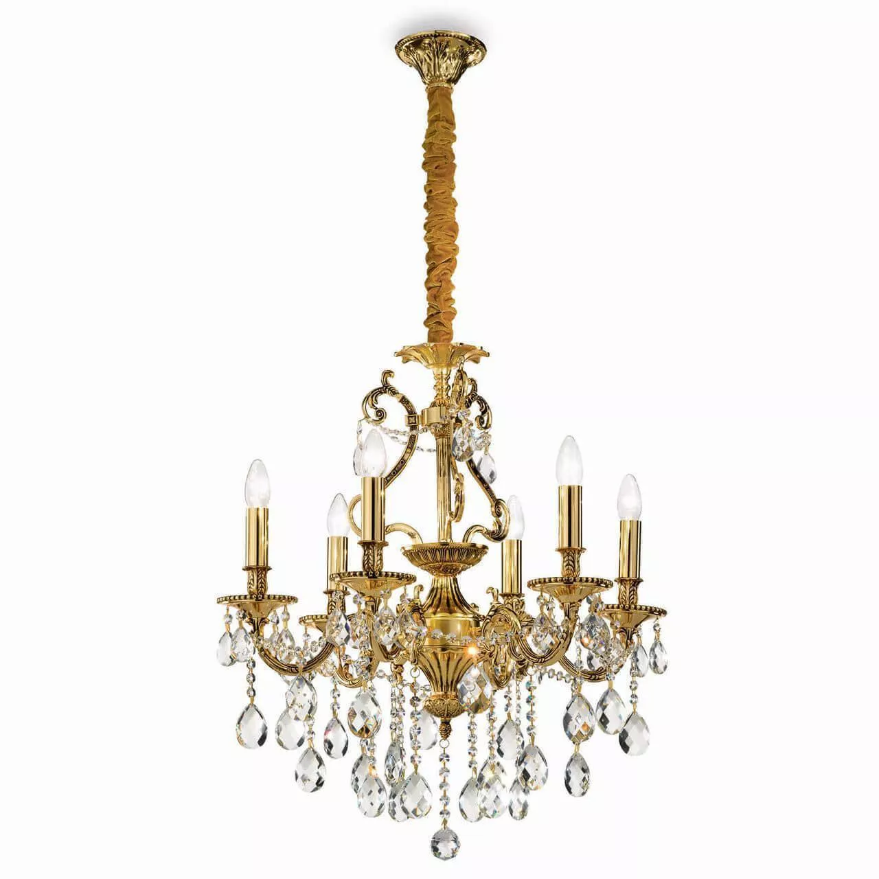 

Подвесная люстра Ideal Lux Gioconda SP6 Oro 060507