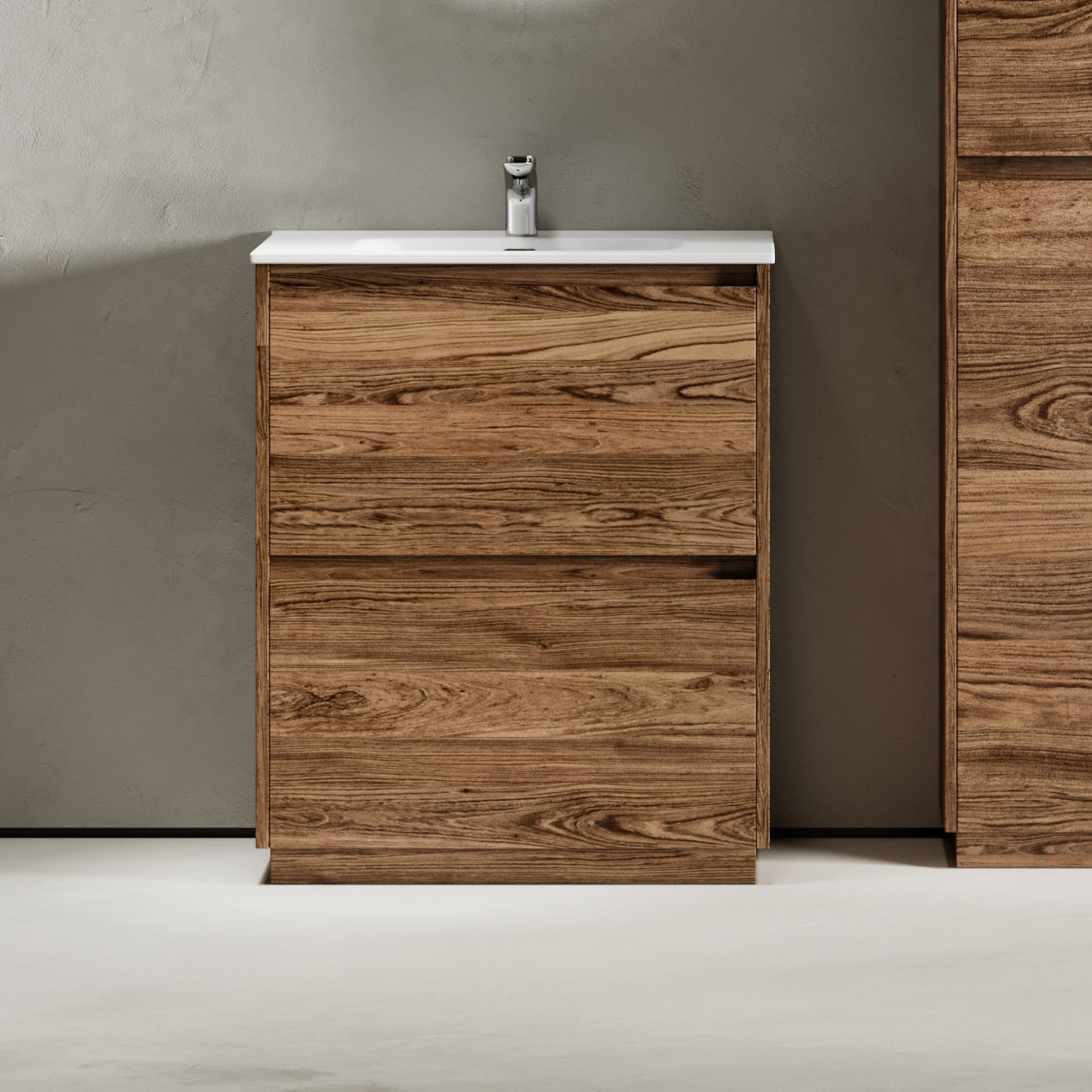 

Тумба под раковину без столешницы Sancos Libra Floor 70 дуб чарльстон