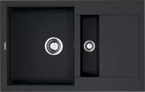 

Мойка кухонная двойная Omoikiri Sakaime Tetogranit 78х50 черный матовый