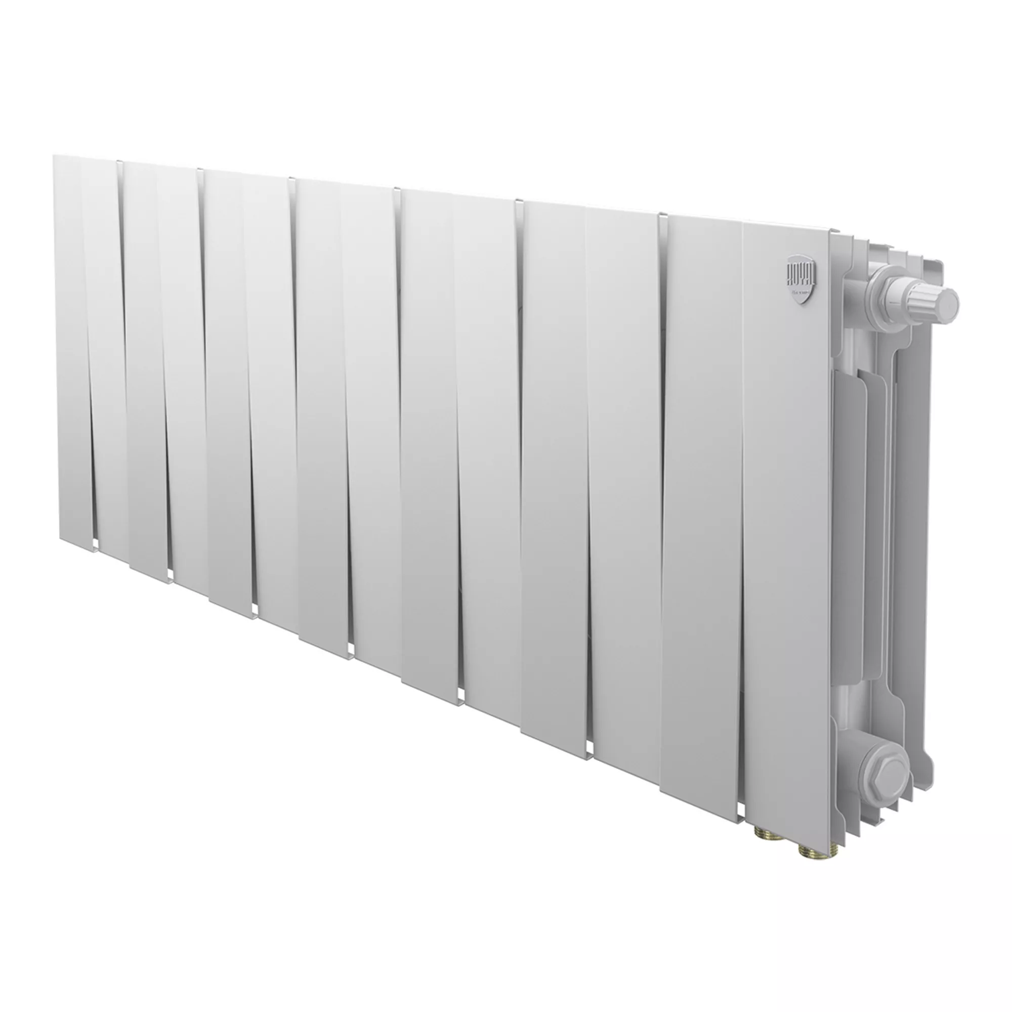 

Радиатор биметаллический Royal Thermo PianoForte 300 Белый VR80 - 14 секц.