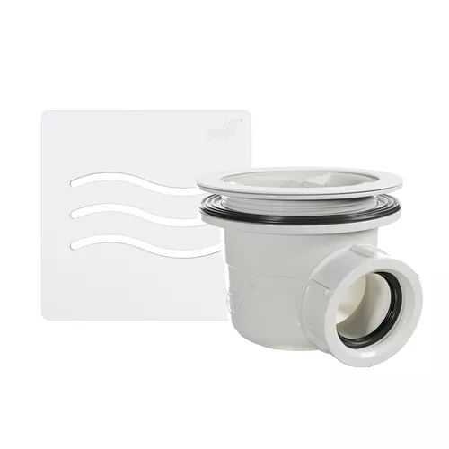 

Сифон для душевых поддонов RGW белый