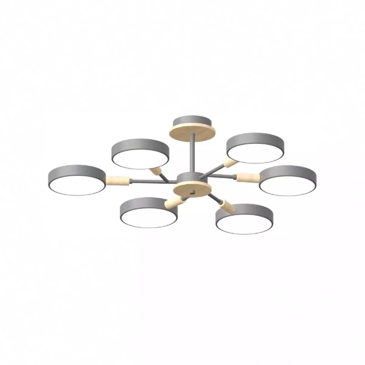 

Люстра на штанге LED4U L3218-740 GR