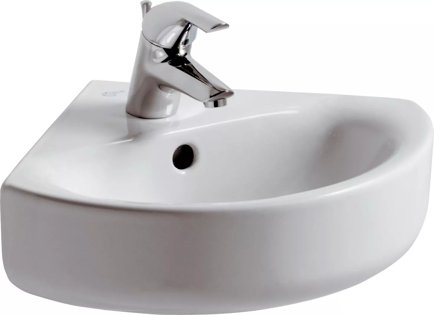 

Раковина угловая Ideal Standard Connect 45 белый
