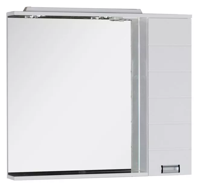 

Зеркало Aquanet Сити 100 белый R