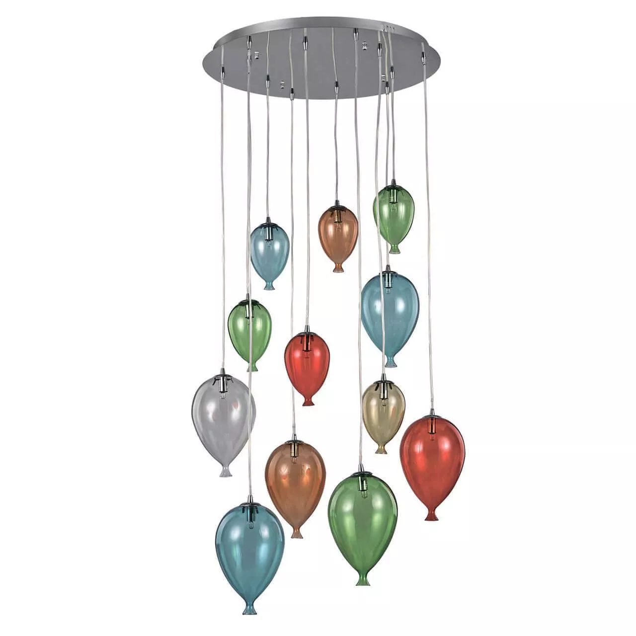 

Подвесная люстра Ideal Lux Clown SP12 Color 100951
