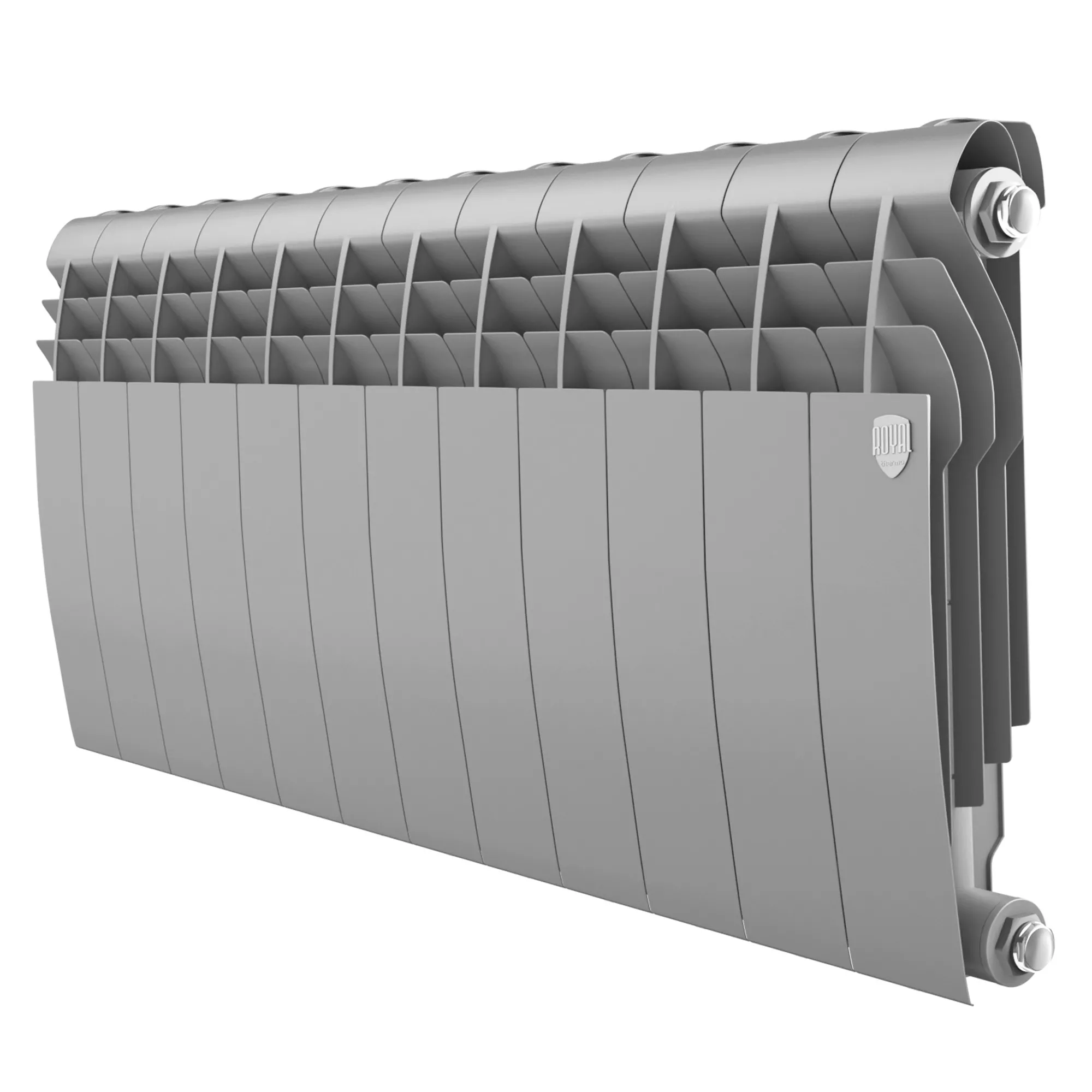

Радиатор биметаллический Royal Thermo BILINER B 350 Серебристый - 12 секц.