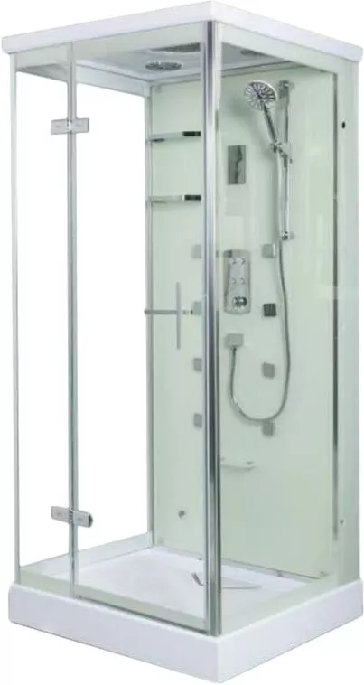 

Душевая кабина Weltwasser WW MAINE 100х100 L 10000001064 профиль хром, стекло прозрачное