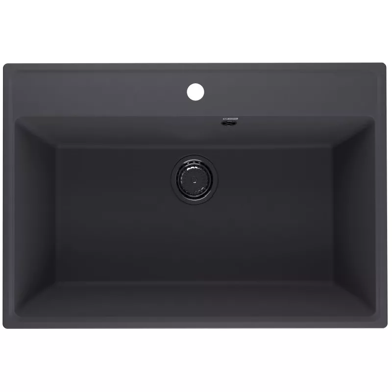 

Мойка кухонная Ulgran Quartz Forte 76 черный