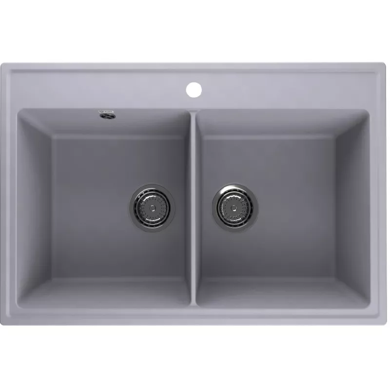 

Мойка кухонная Ulgran Quartz Ruma 78 серый