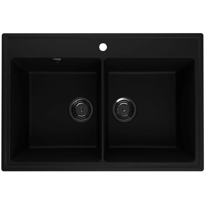 

Мойка кухонная Ulgran Quartz Ruma 78 черный