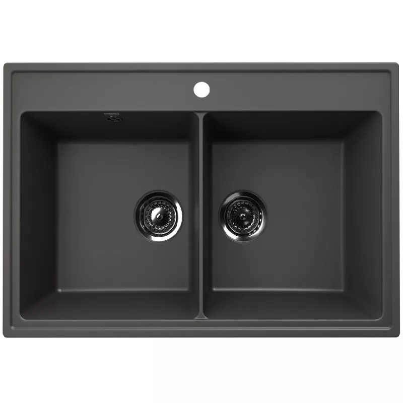 

Мойка кухонная Ulgran Quartz Ruma 78 серый