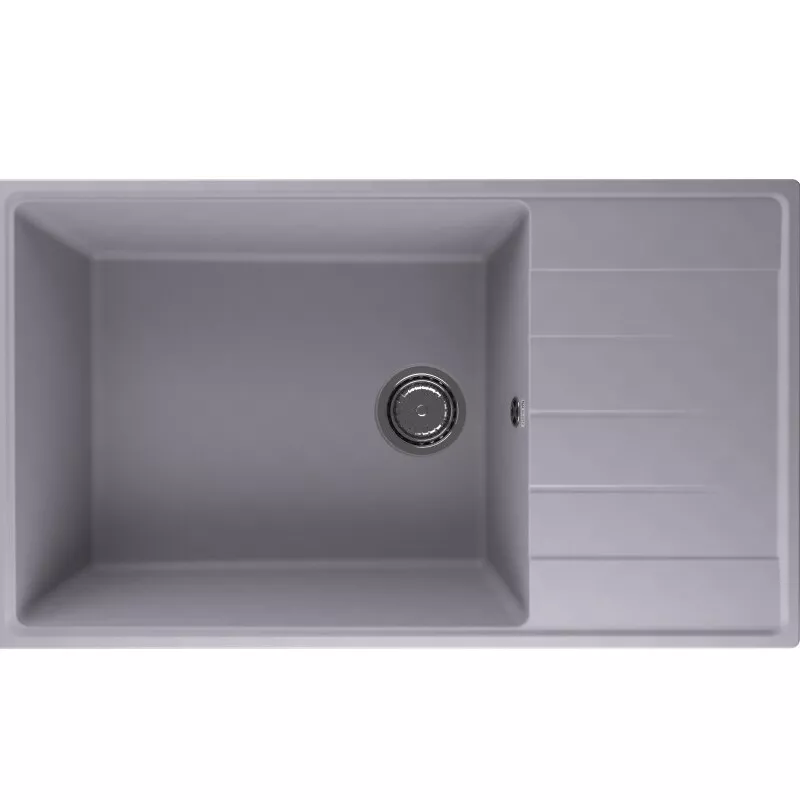 

Мойка кухонная Ulgran Quartz Prima 86 серый