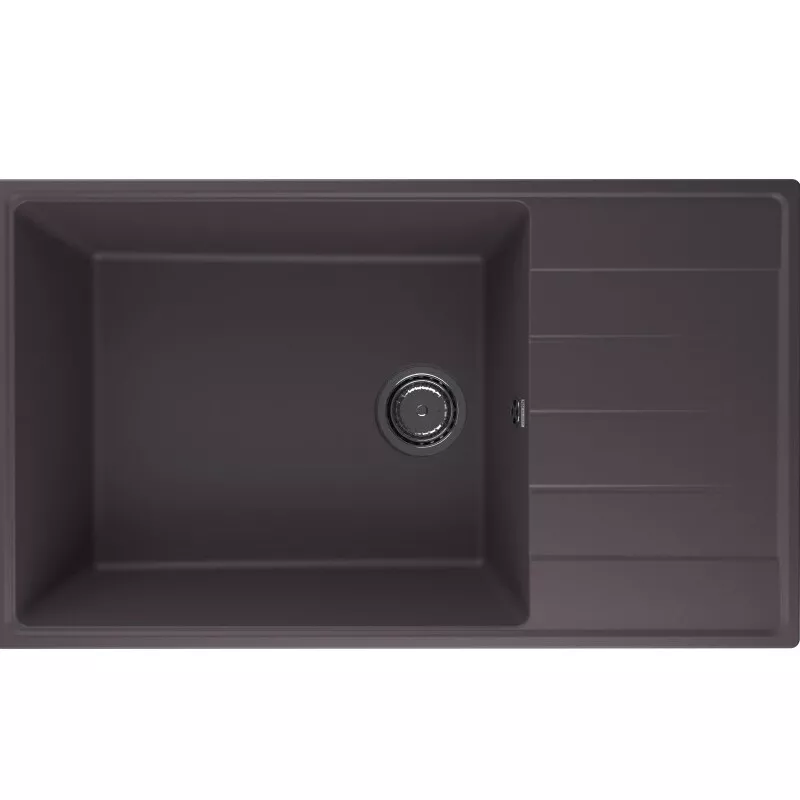 

Мойка кухонная Ulgran Quartz Prima 86 коричневый