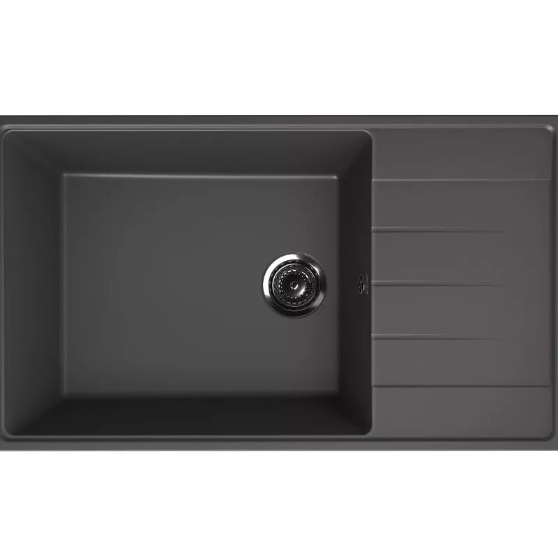 

Мойка кухонная Ulgran Quartz Prima 86 серый