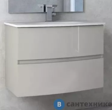 

Тумба под раковину Cezares Dalila 100х55 серая
