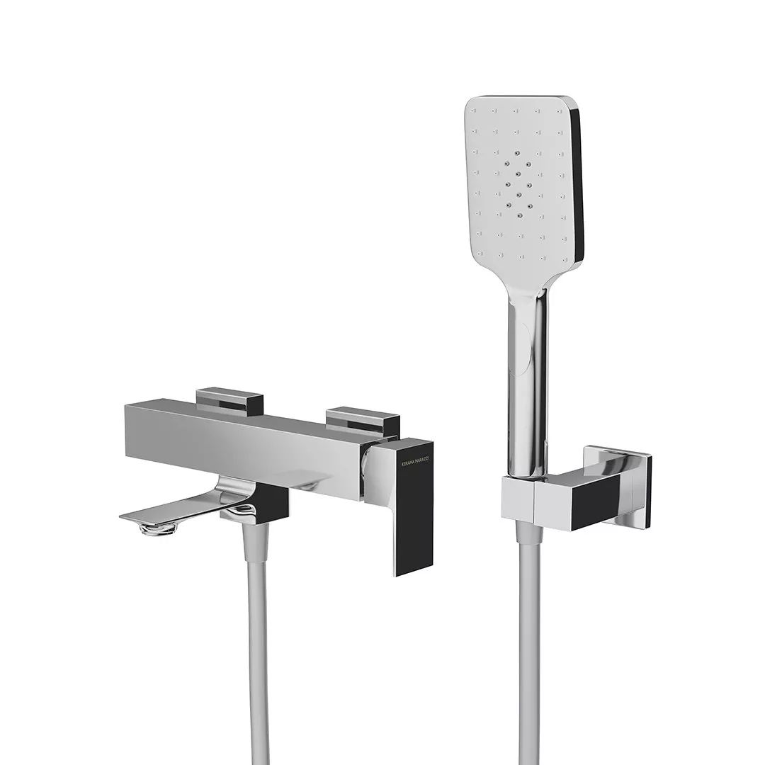 

Смеситель для ванны с душем KERAMA MARAZZI Fioretto V2CR105KM хром глянец
