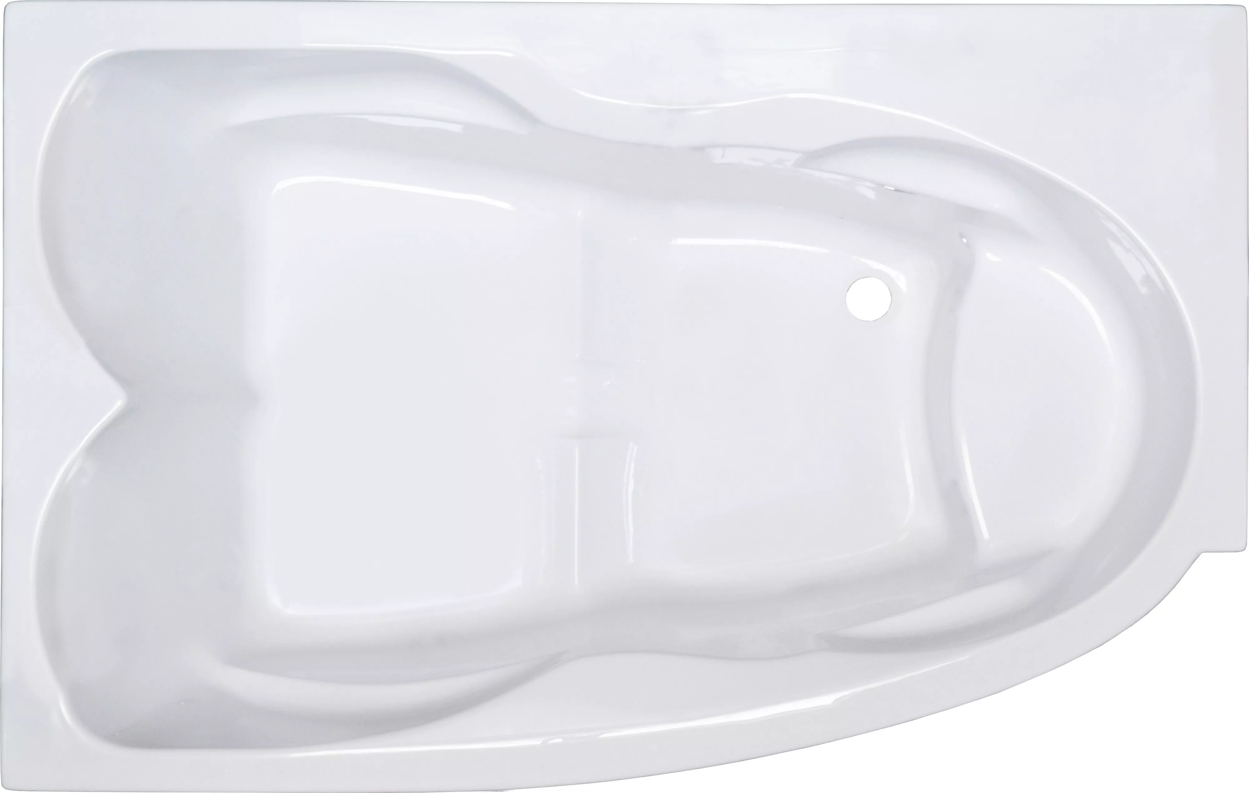 Акриловая ванна Royal Bath Shakespeare RB652100K-L 170 см с каркасом, цвет белый - фото 1