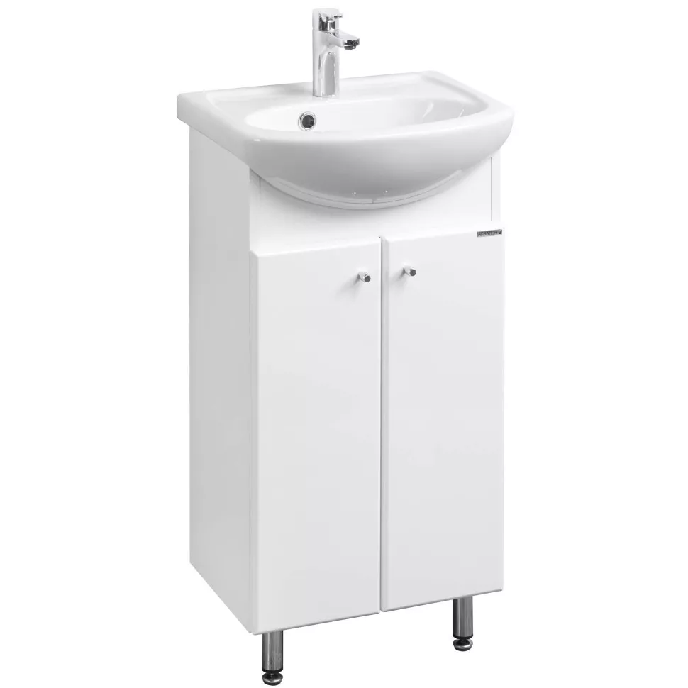 

Тумба с раковиной Aquaton Мира 41 белый