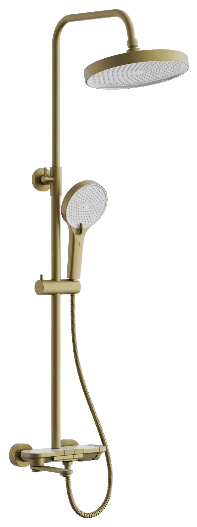 

Душевая стойка BELZ B713 B25713-5 матовое золото