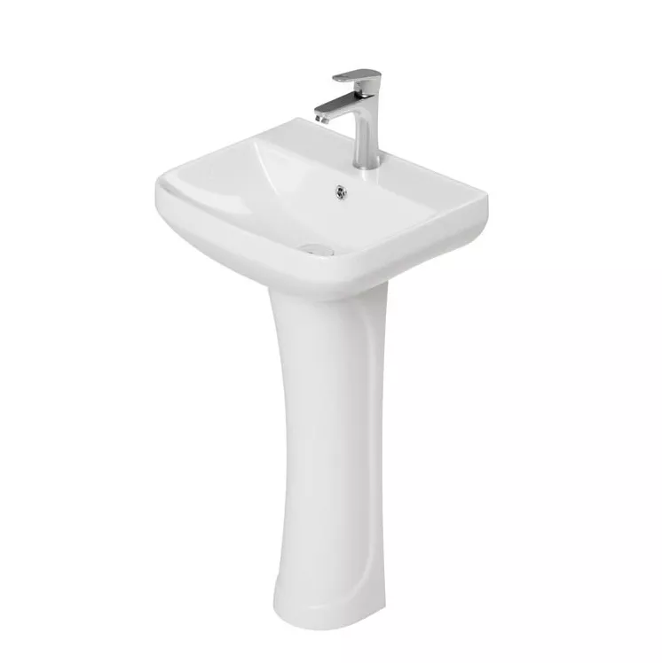 

Раковина на пьедестале Laguraty 46 белая